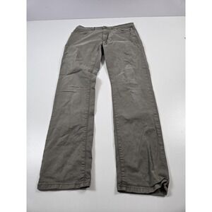 Flint And Tinder 365 Pants Mens 32x32 Gray Slim Fit Casual Straight Leg Chino